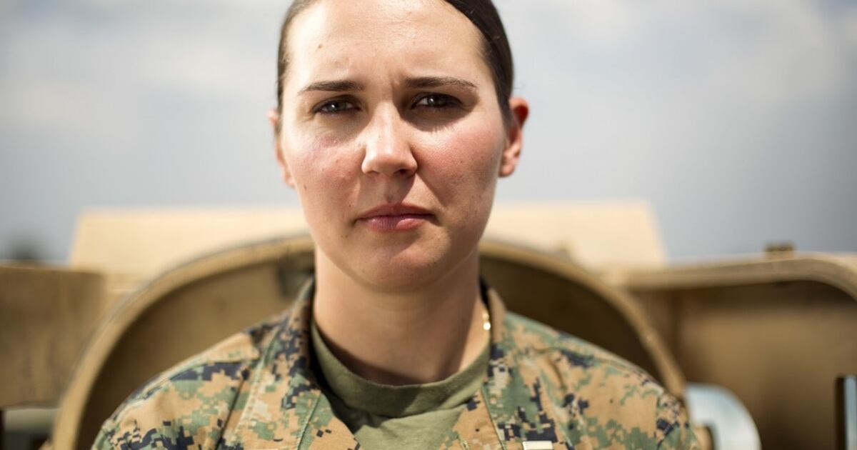 Marine makes history as Corps' first female tank officer