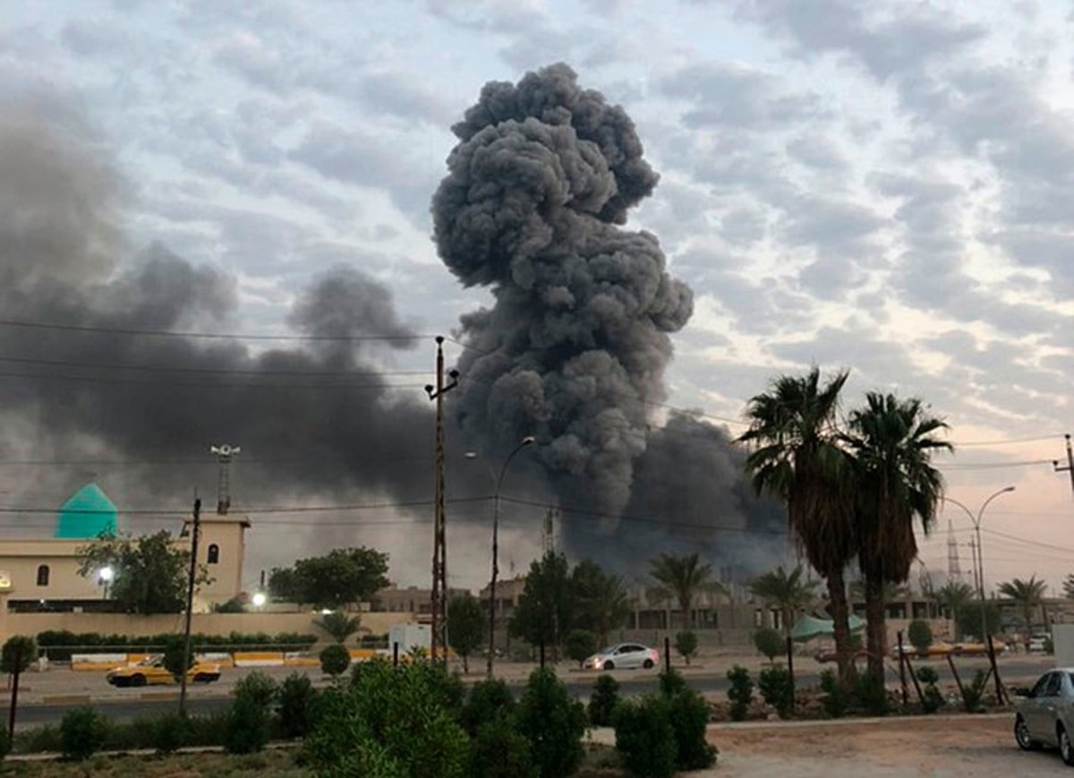 New explosion rocks arms depot north of Iraqi capital