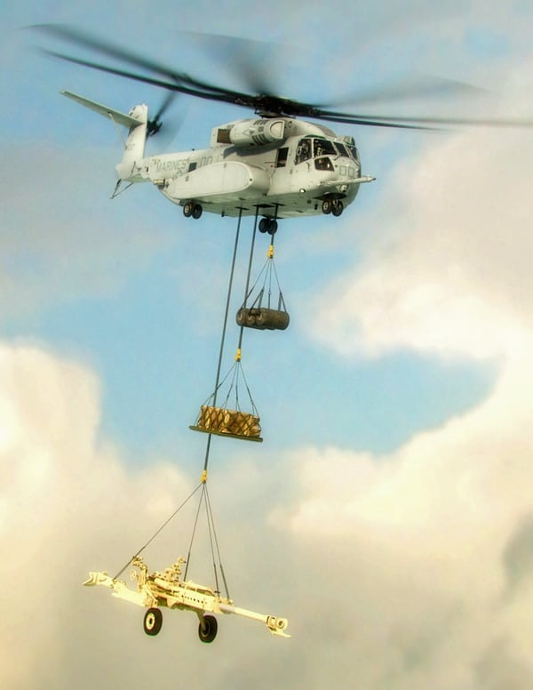 Marine Corps Ch 53k King Stallion Heavy Lift Helicopter Finishes First