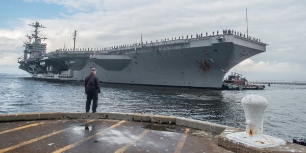 The Navy confirmed that the aircraft carrier Harry S. Truman and its battlegroup will soon deploy for the third time in four years. (Mark D. Faram/Staff)