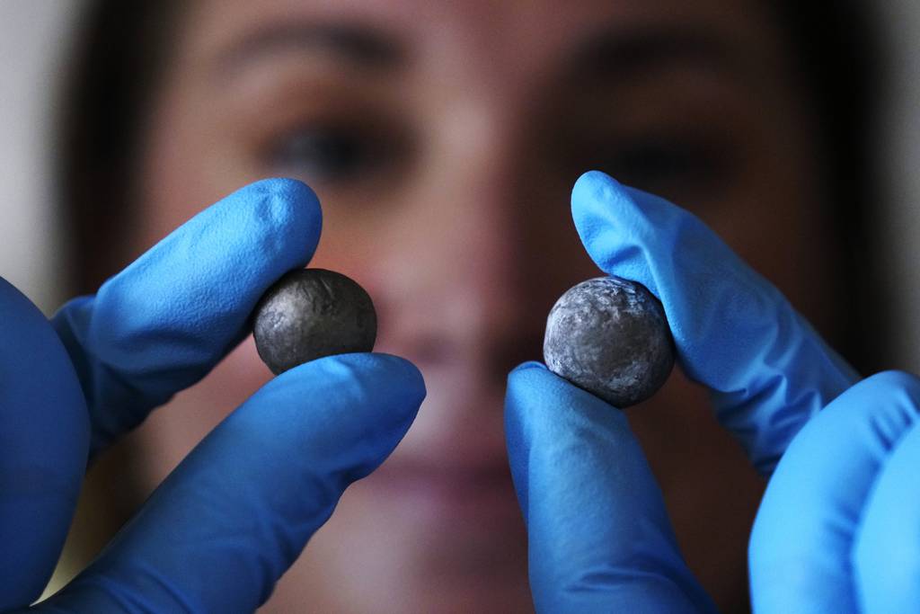 Archaeologists find musket balls from early battle of the Revolutionary War
