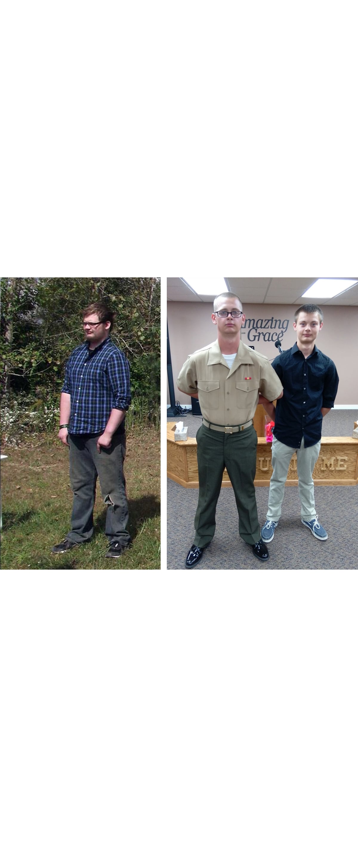 This Guy Dropped 150 Pounds To Be A Marine And He Still