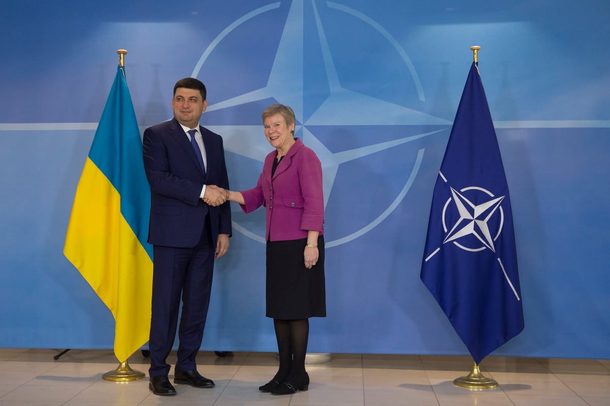 Ukraine parliament restores NATO membership as strategic target