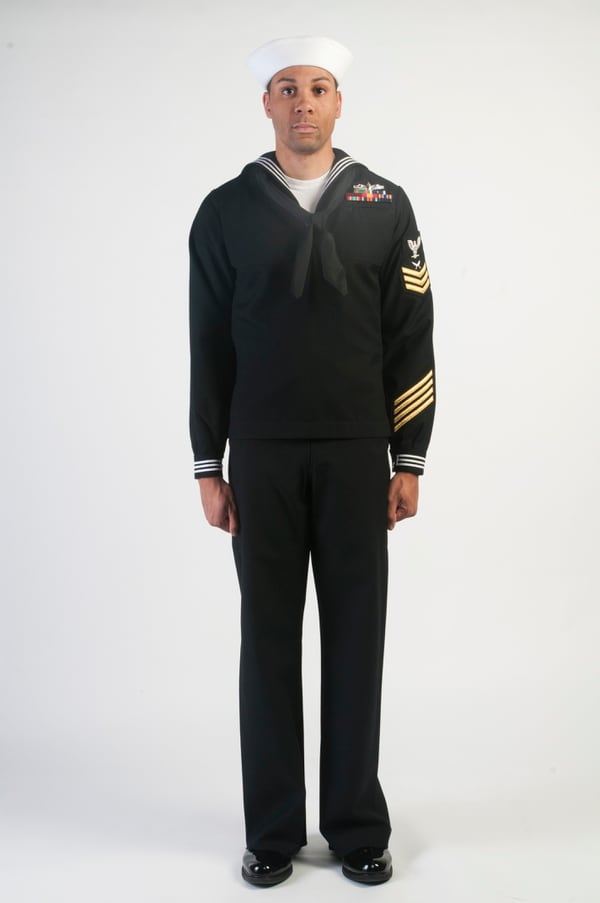 Navy Enlisted Dress Blues