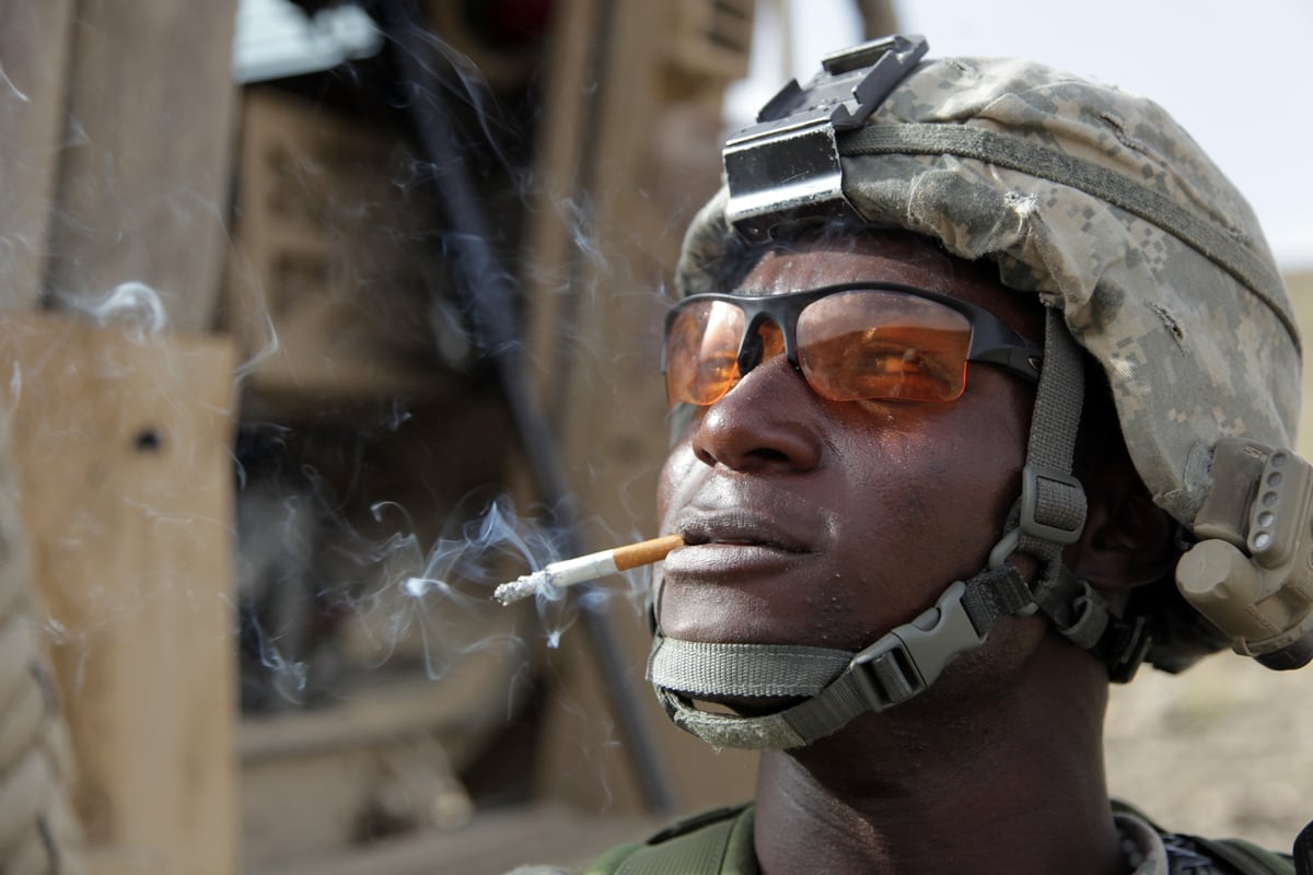 1200px x 800px - Younger troops would be barred from buying tobacco products ...