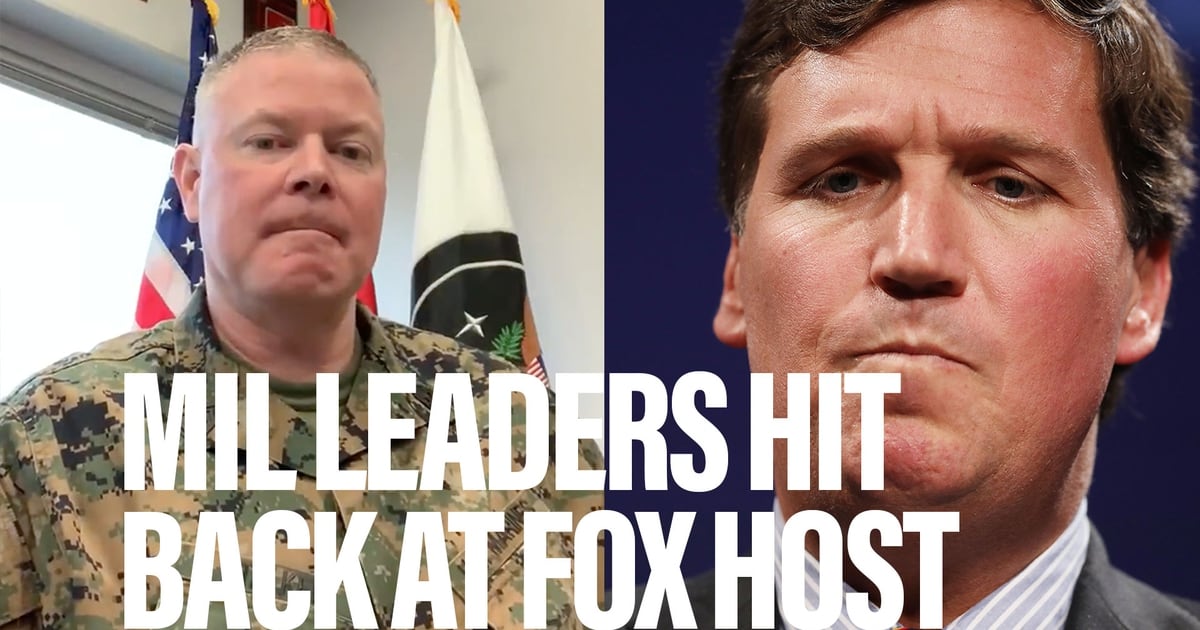 Military leaders and veterans unload on Fox host for ...