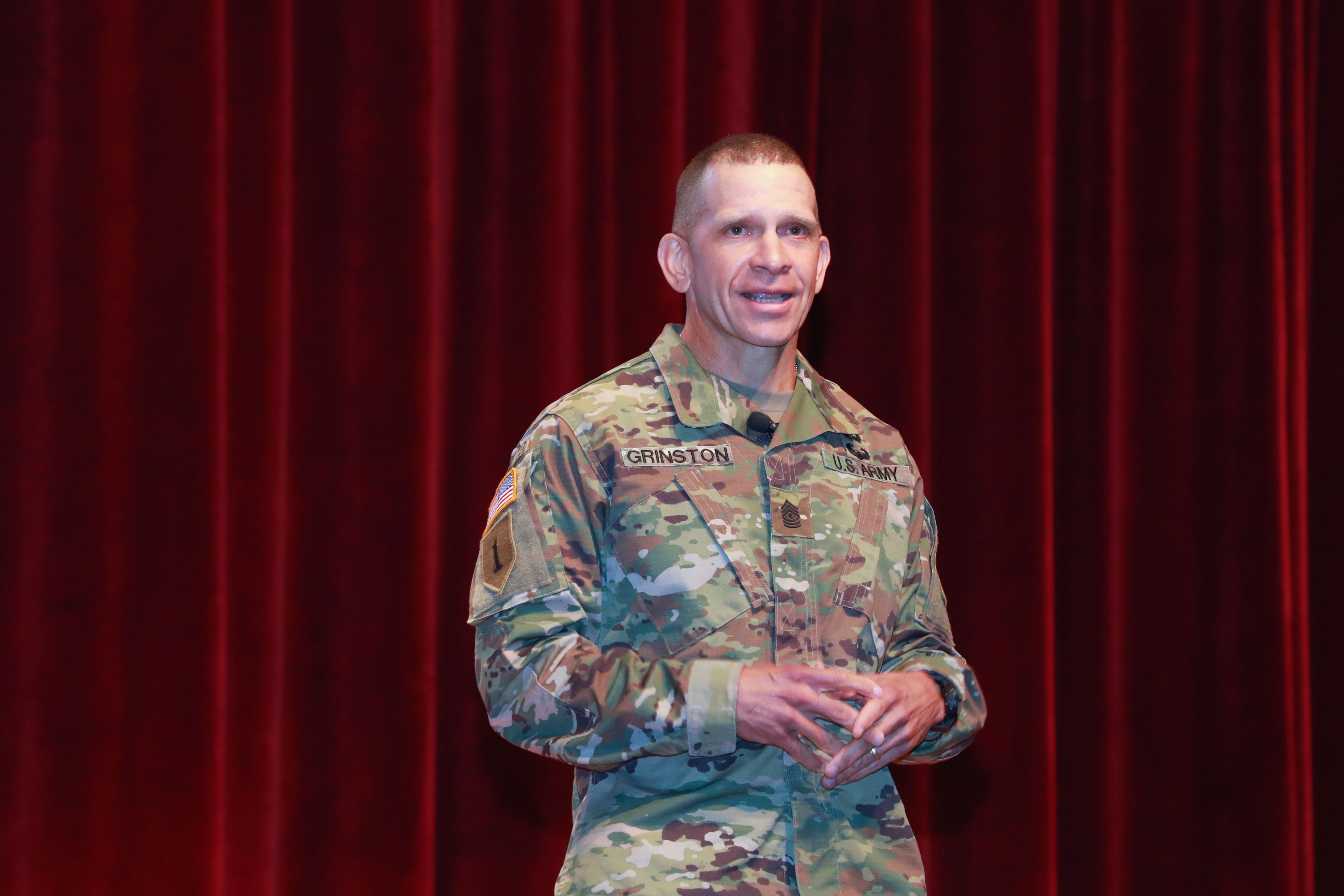 SMA Grinston: Here's how to talk about race in the Army