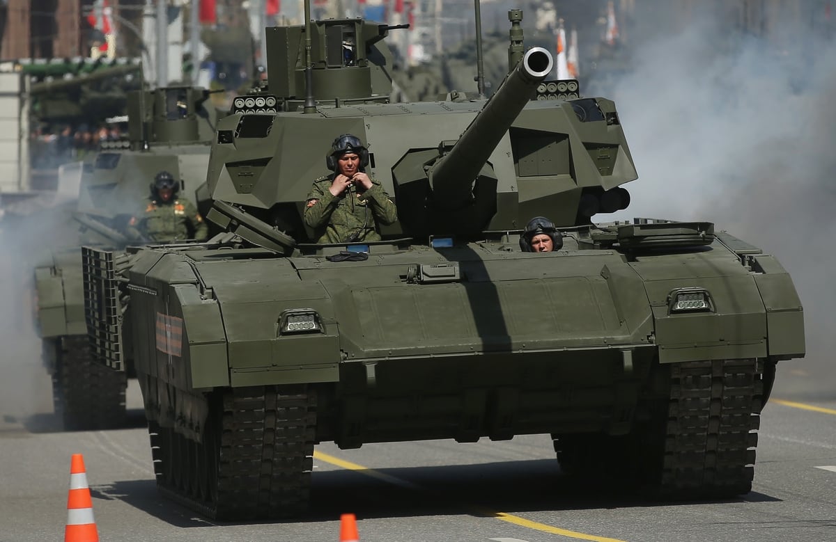 modern russian tank insignia
