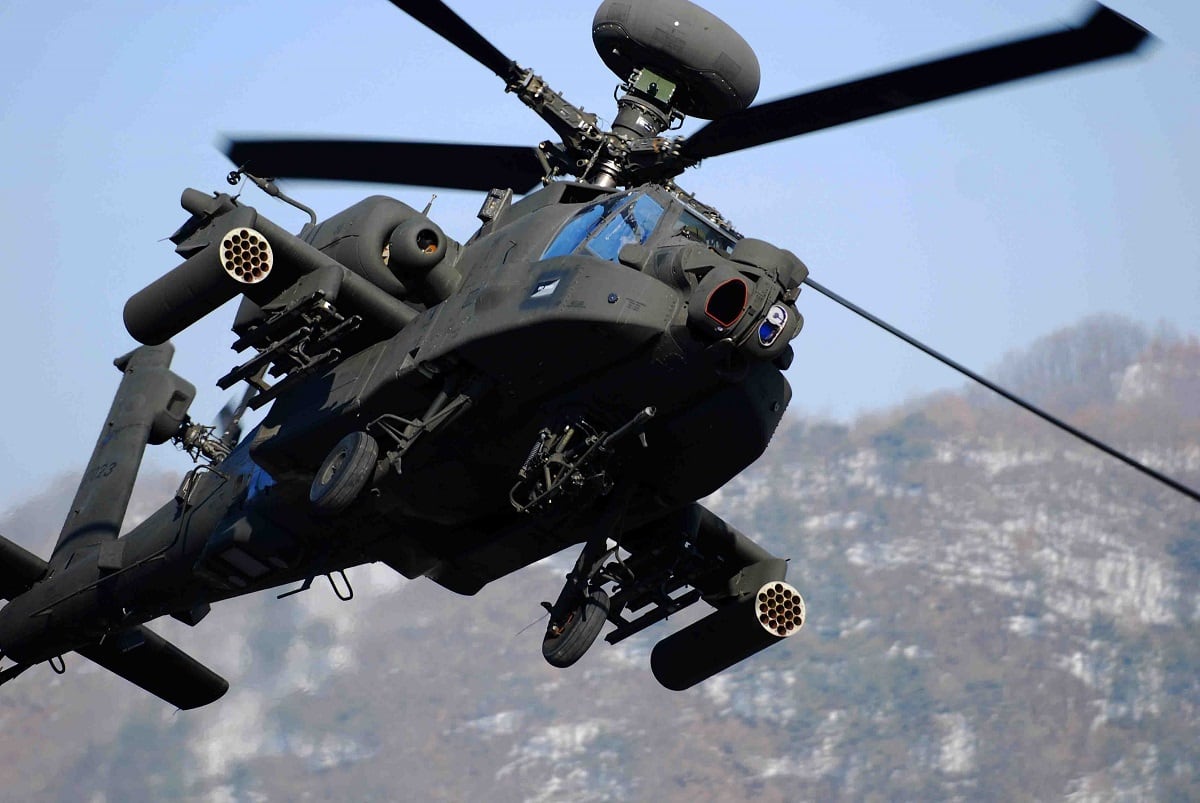US Military News • Mississippi National Guard • AH-64 Apache Helicopter