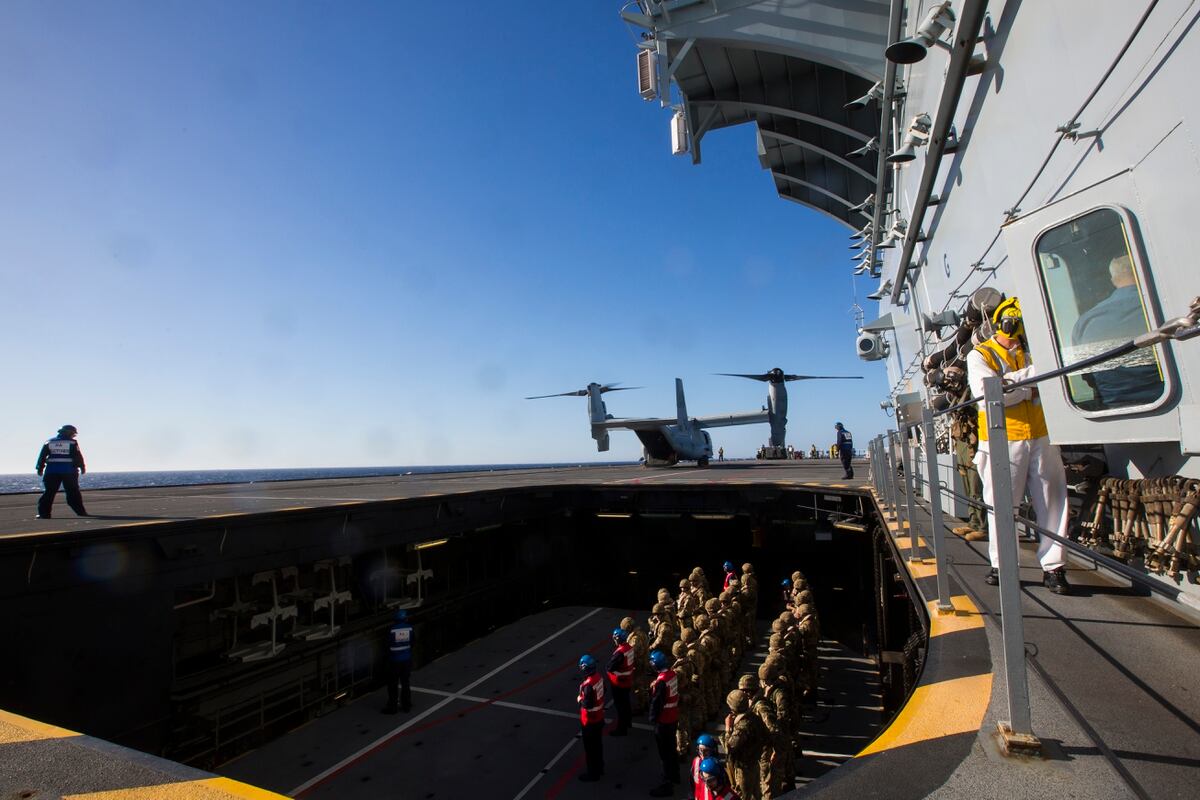 Marines and sailors prep for the largest amphibious assault in the