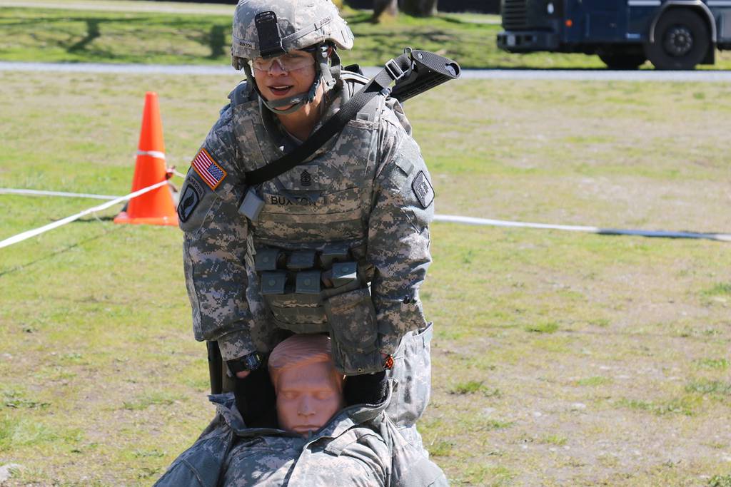 Female soldiers in the army