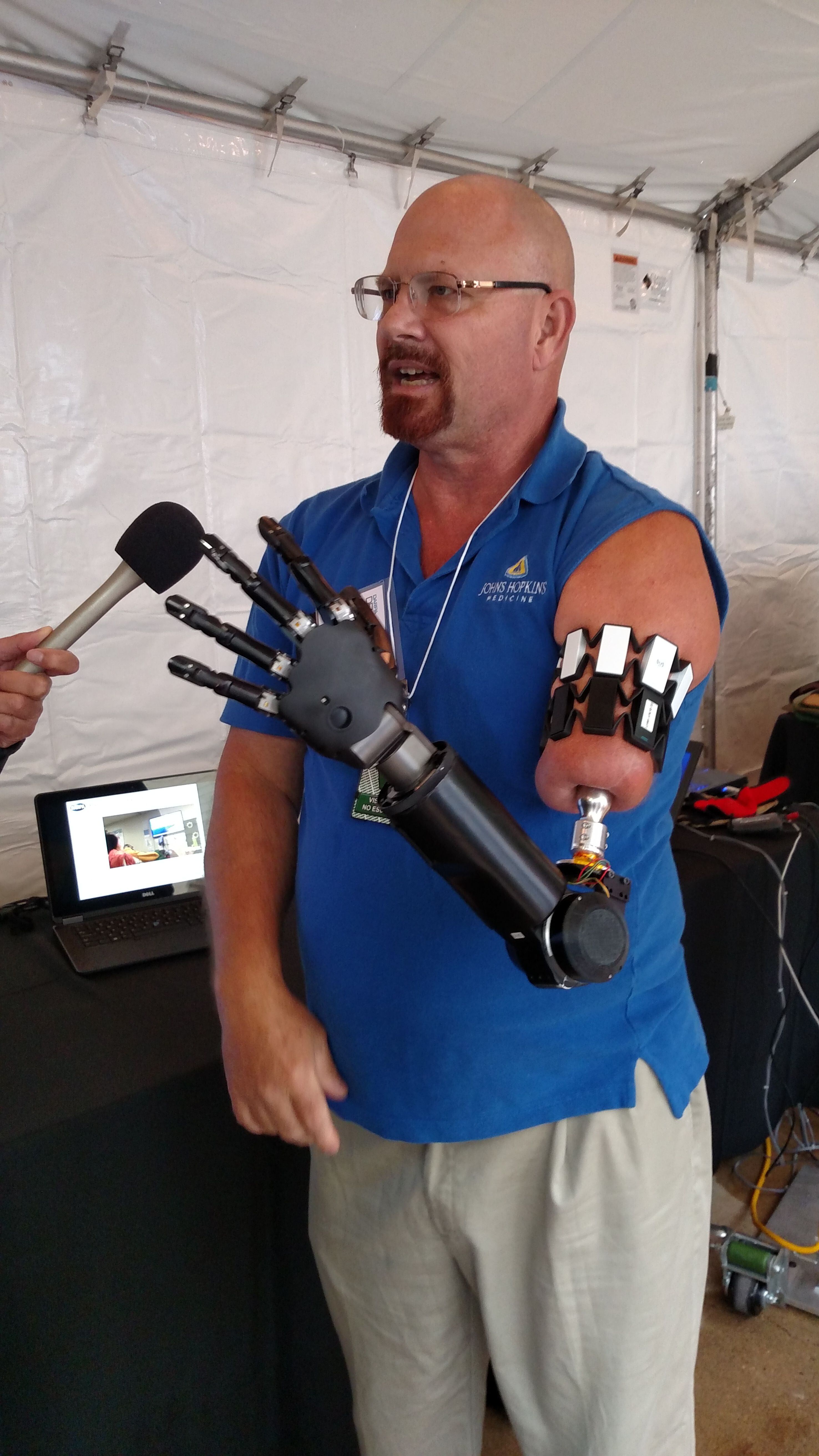 darpa robotic arm