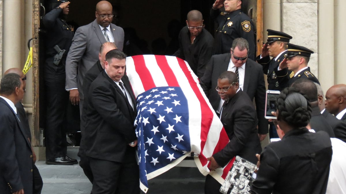 Funeral Held For Soldier Killed In Fort Hood Training Accident