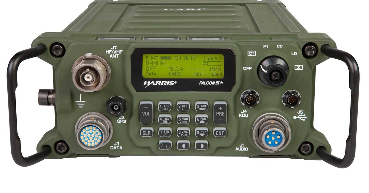 Harris unveils new manpack radio