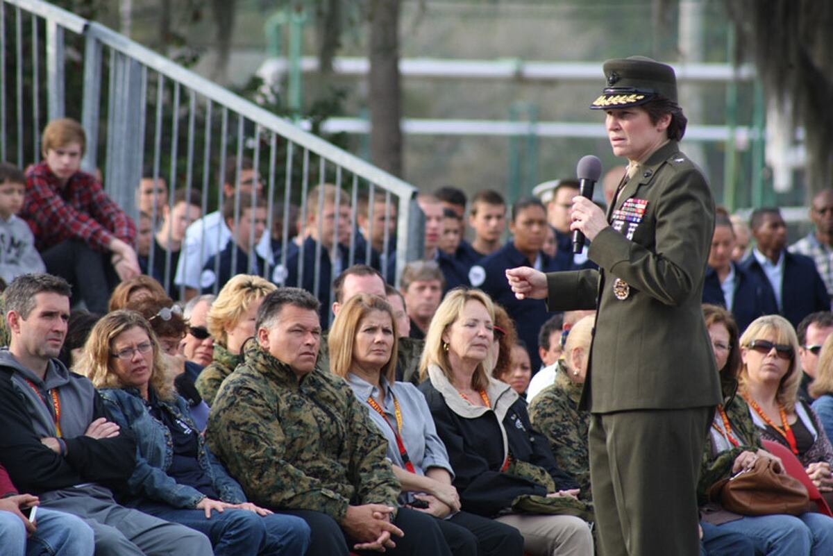 Qanda With Parris Islands First Female Commanding General 