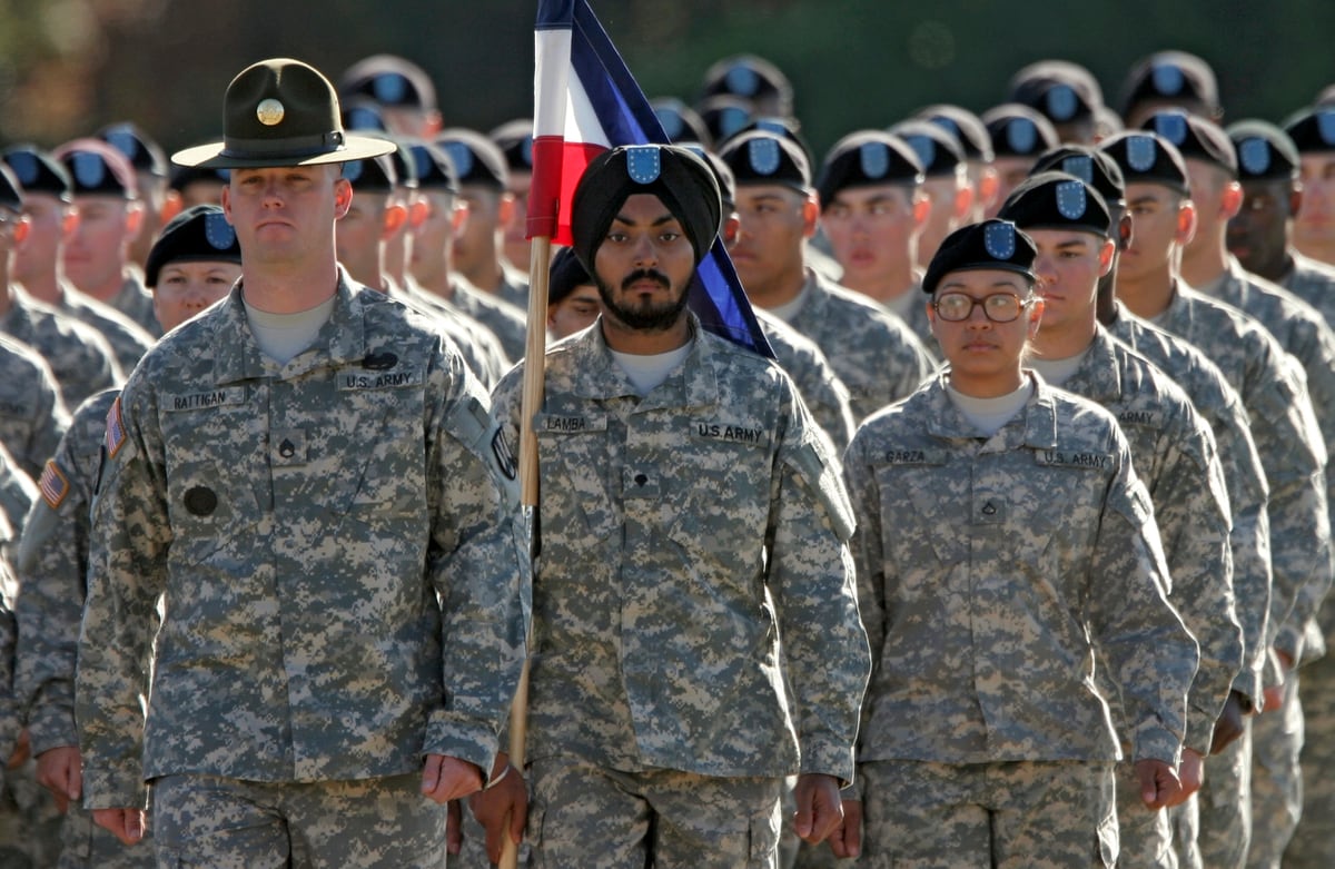 1200px x 781px - New Army policy OKs soldiers to wear hijabs, turbans and religious ...