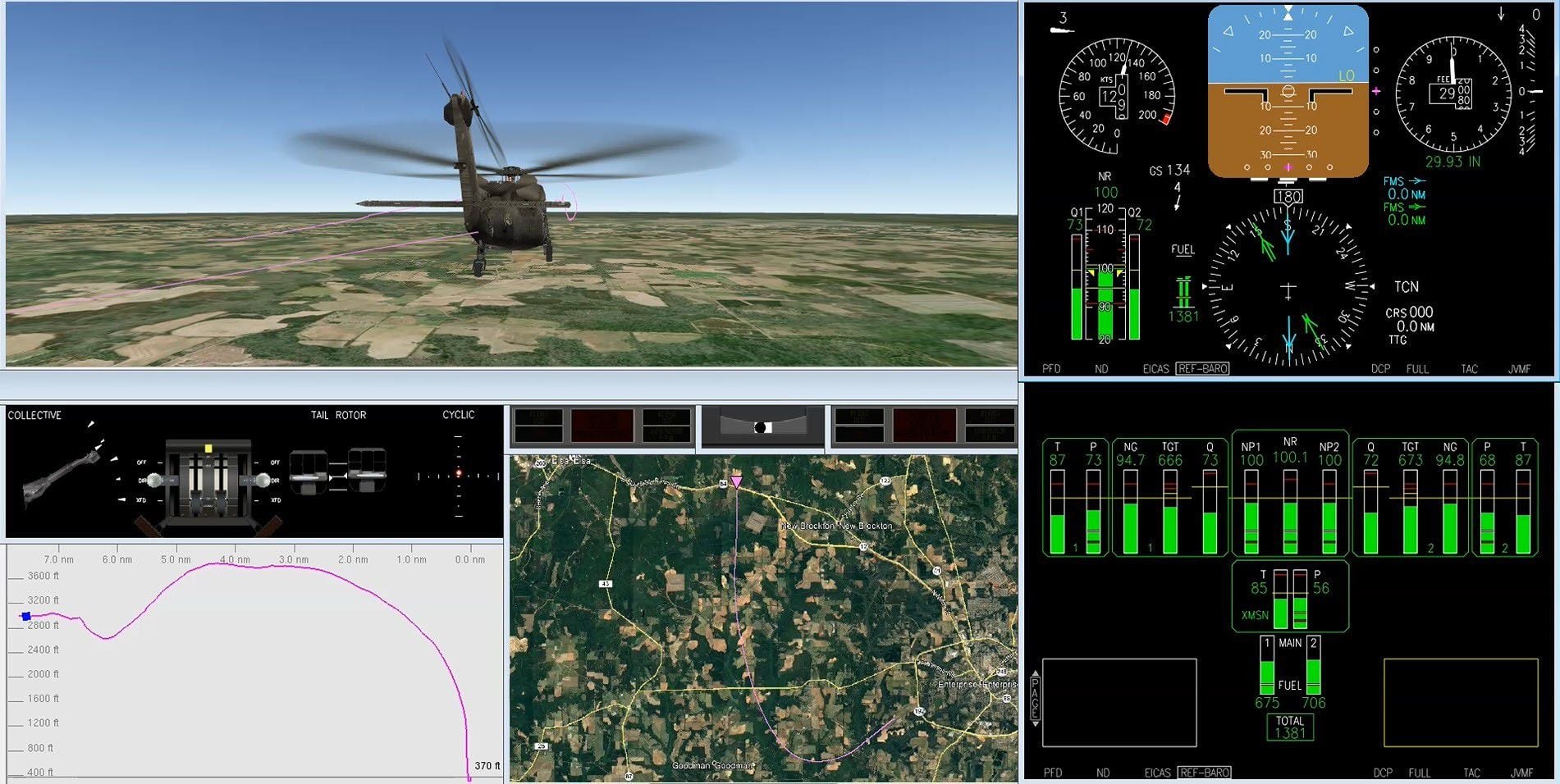 n example of a mishap recreation animation video created from recorded flight data and audio developed by the U.S. Army Combat Readiness Center’s Digital Collections, Analysis and Integration Laboratory. (Combat Readiness Center/Army)