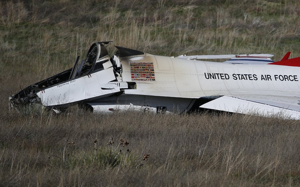 Report Malfunction caused Thunderbird crash after academy flyover