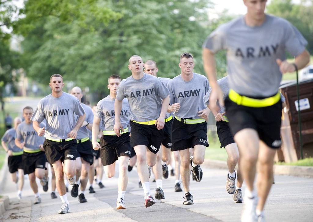 Male Officer Physical Training