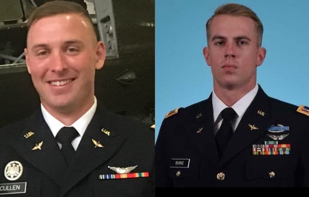 Army identifies 2 soldiers killed in Apache crash