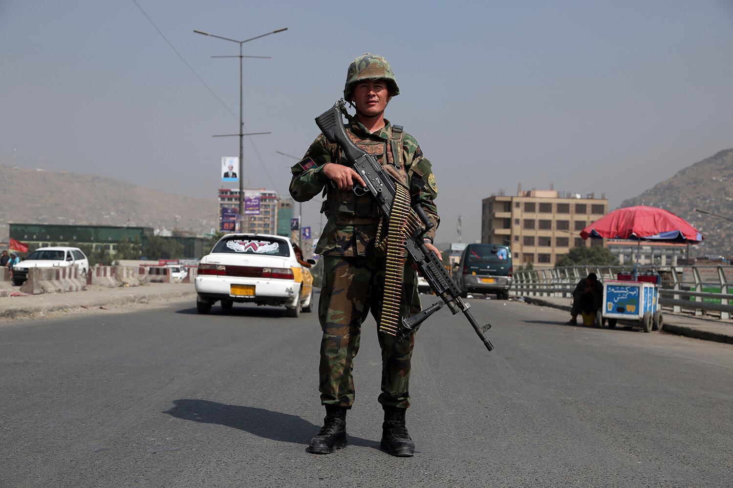 Afghan National Army soldier