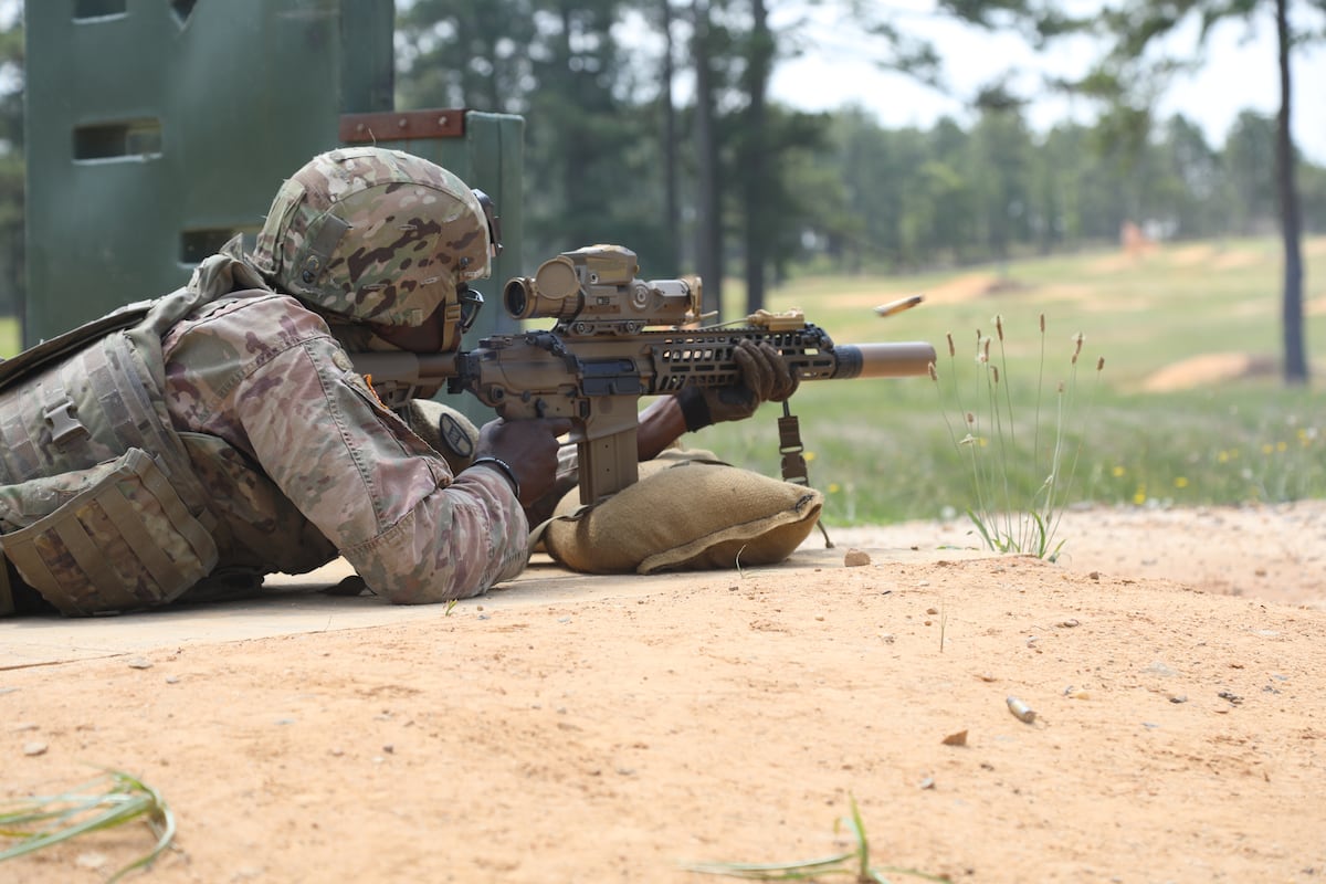 These units are getting the Army’s newest rifle and machine gun next