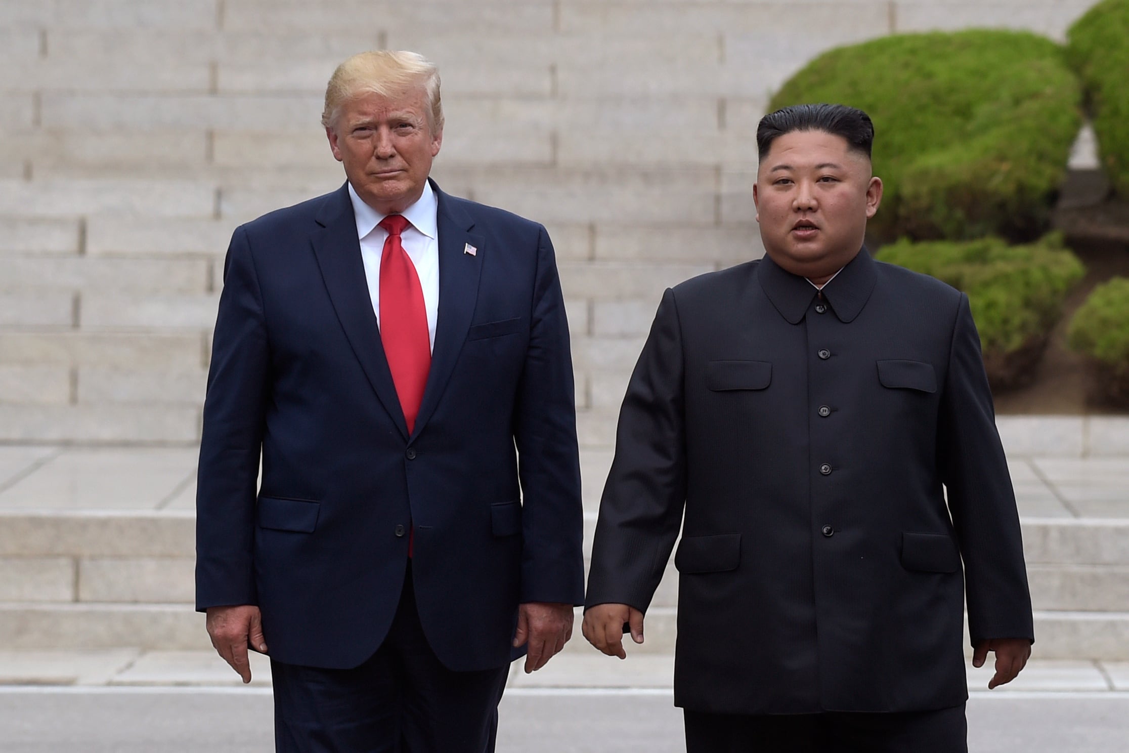 Donald Trump, Kim Jong Un