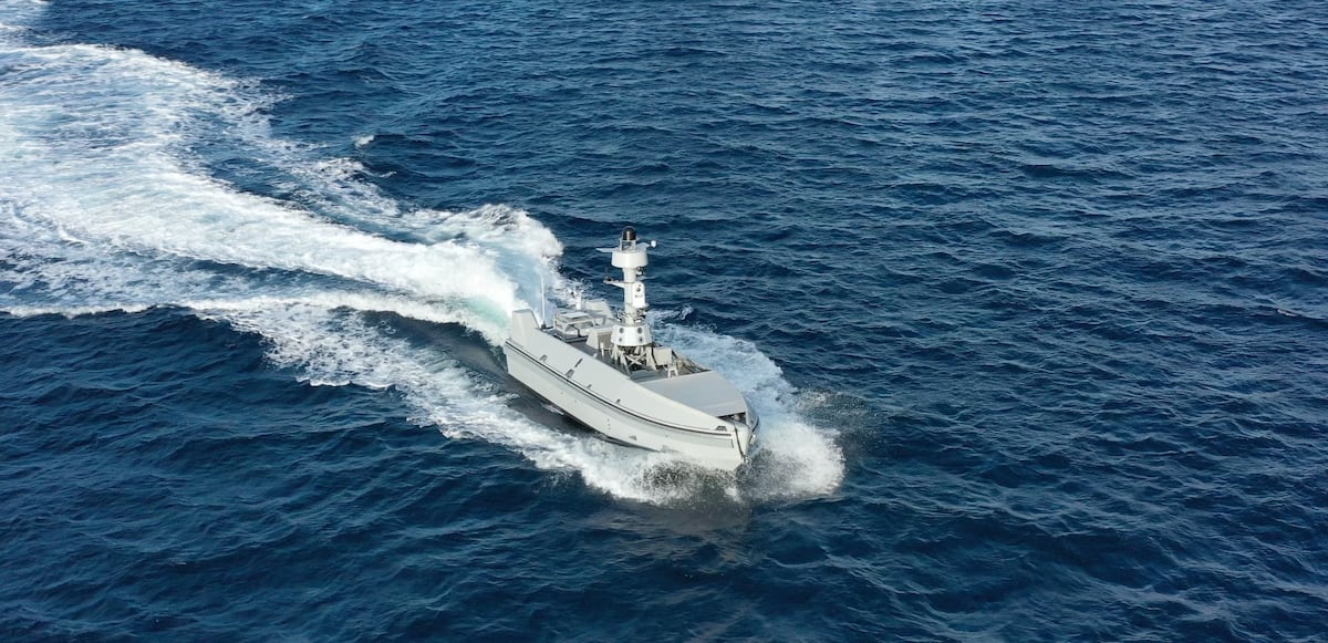 Naval Group launches robotic boat featuring lessons from Ukraine