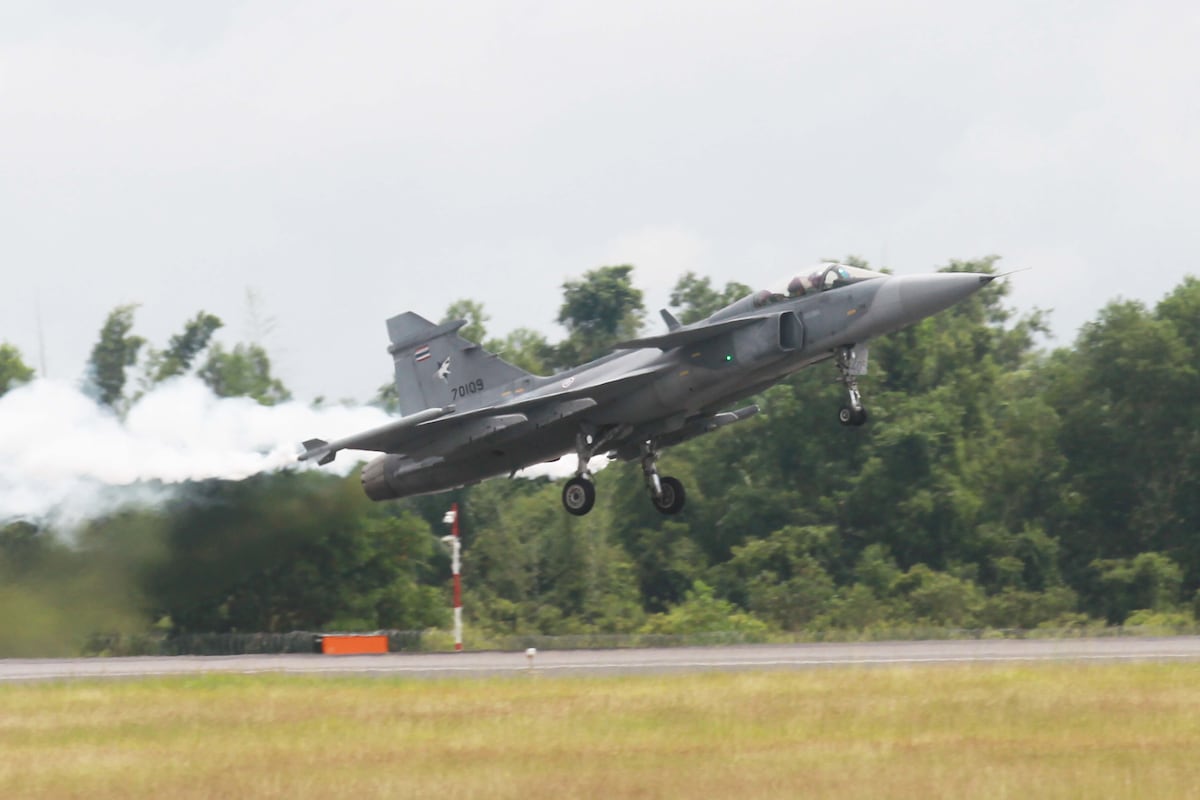 Thai Air Force picks Saab Gripen E fighter jet to replace its F-16s