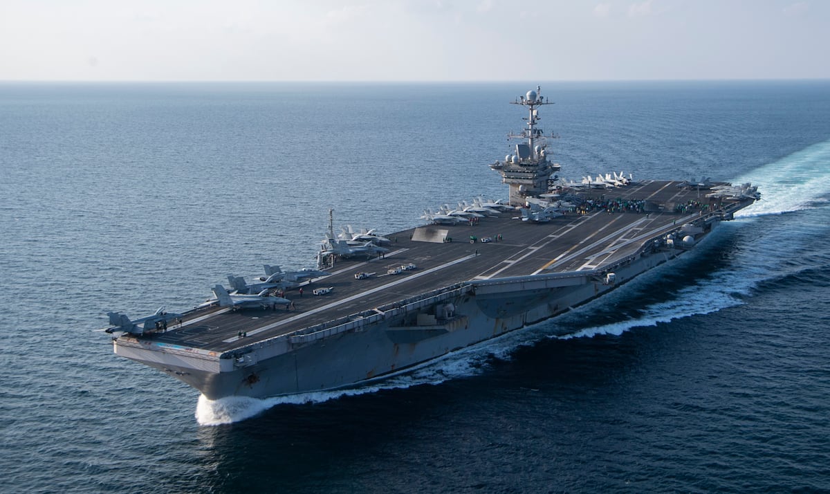 Aircraft Carrier Truman Is Back In Norfolk After Extended Deployment