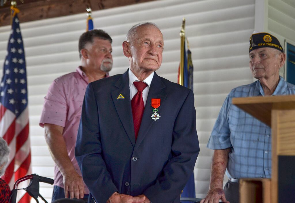 A 99-year-old World War II veteran finally gets his medals