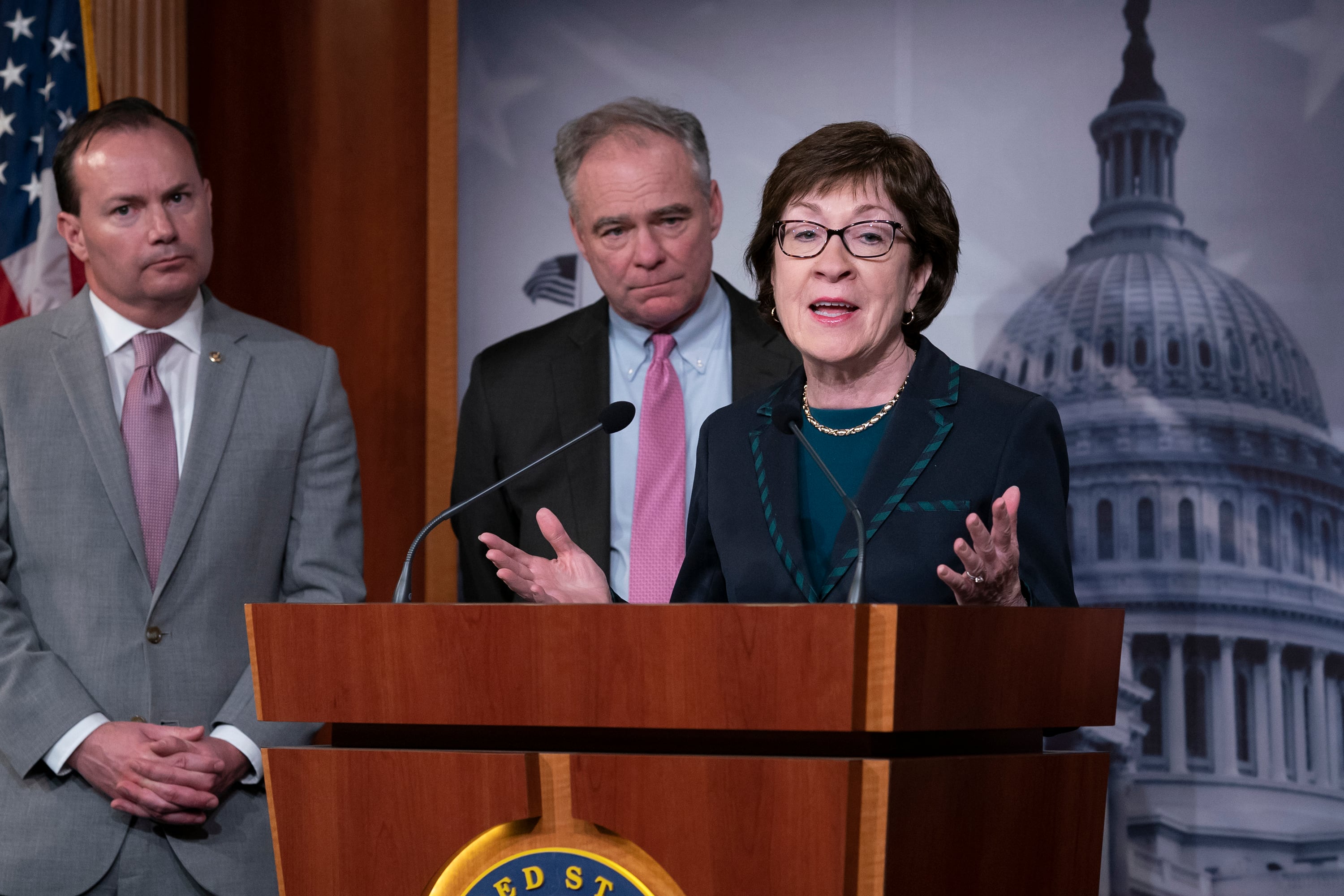 Mike Lee,Susan Collins,Tim Kaine