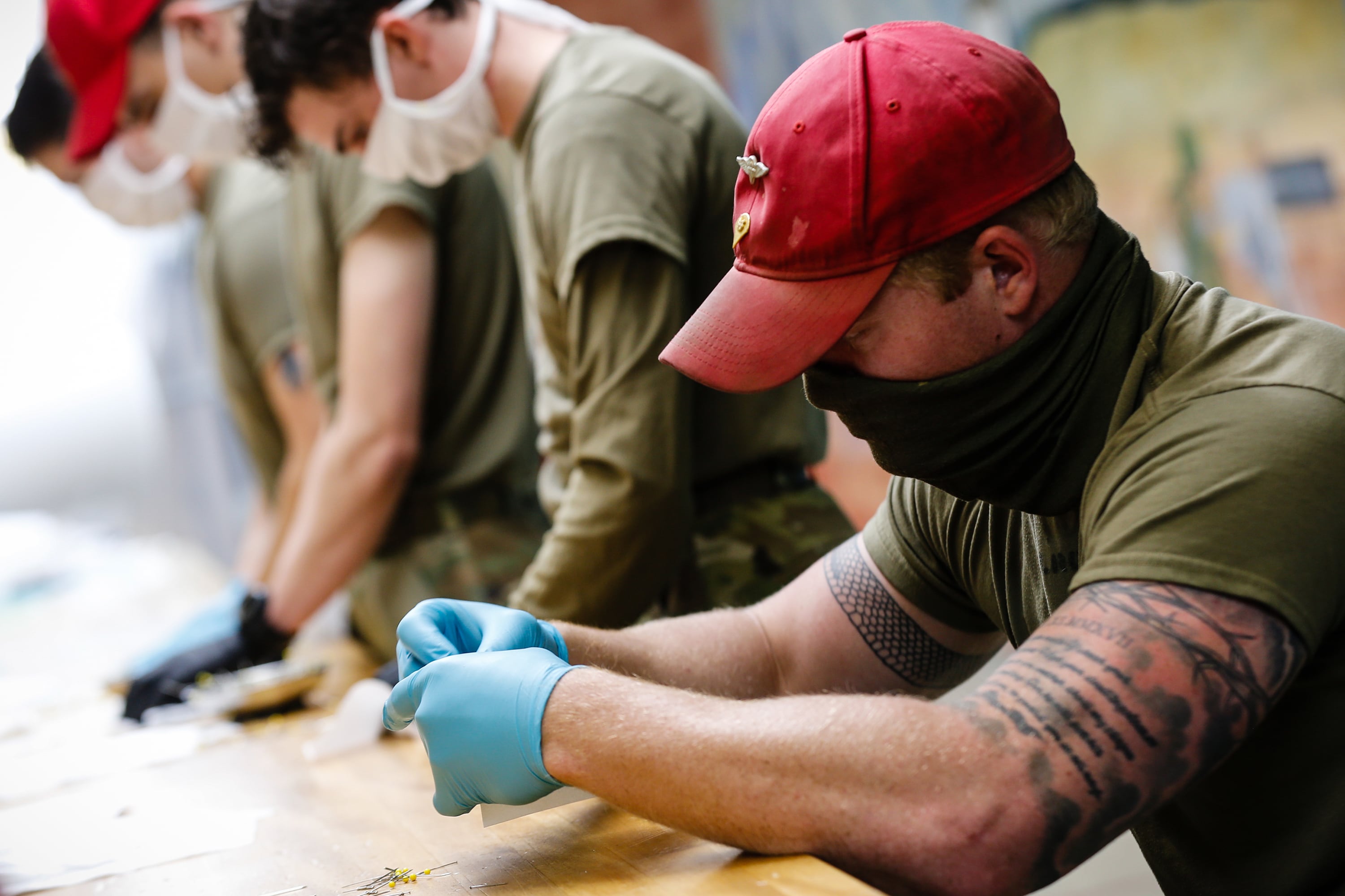 Operation Dragon Mask: XVIII Airborne Corps Creates and Distributes Personal Protective Equipment