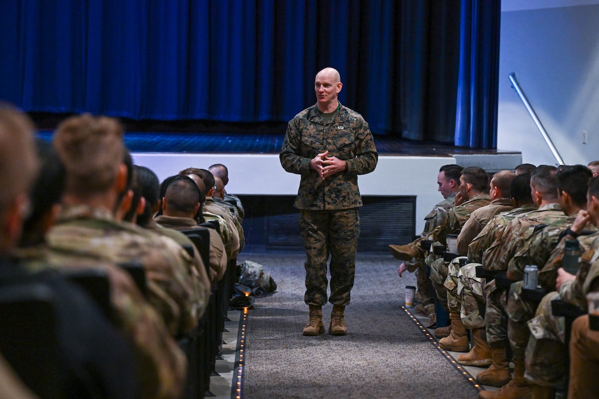 Top enlisted leader talks pay, priorities and 1980s fashion