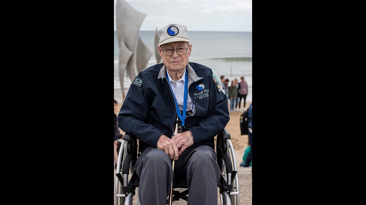 World War II veteran Russell Pickett