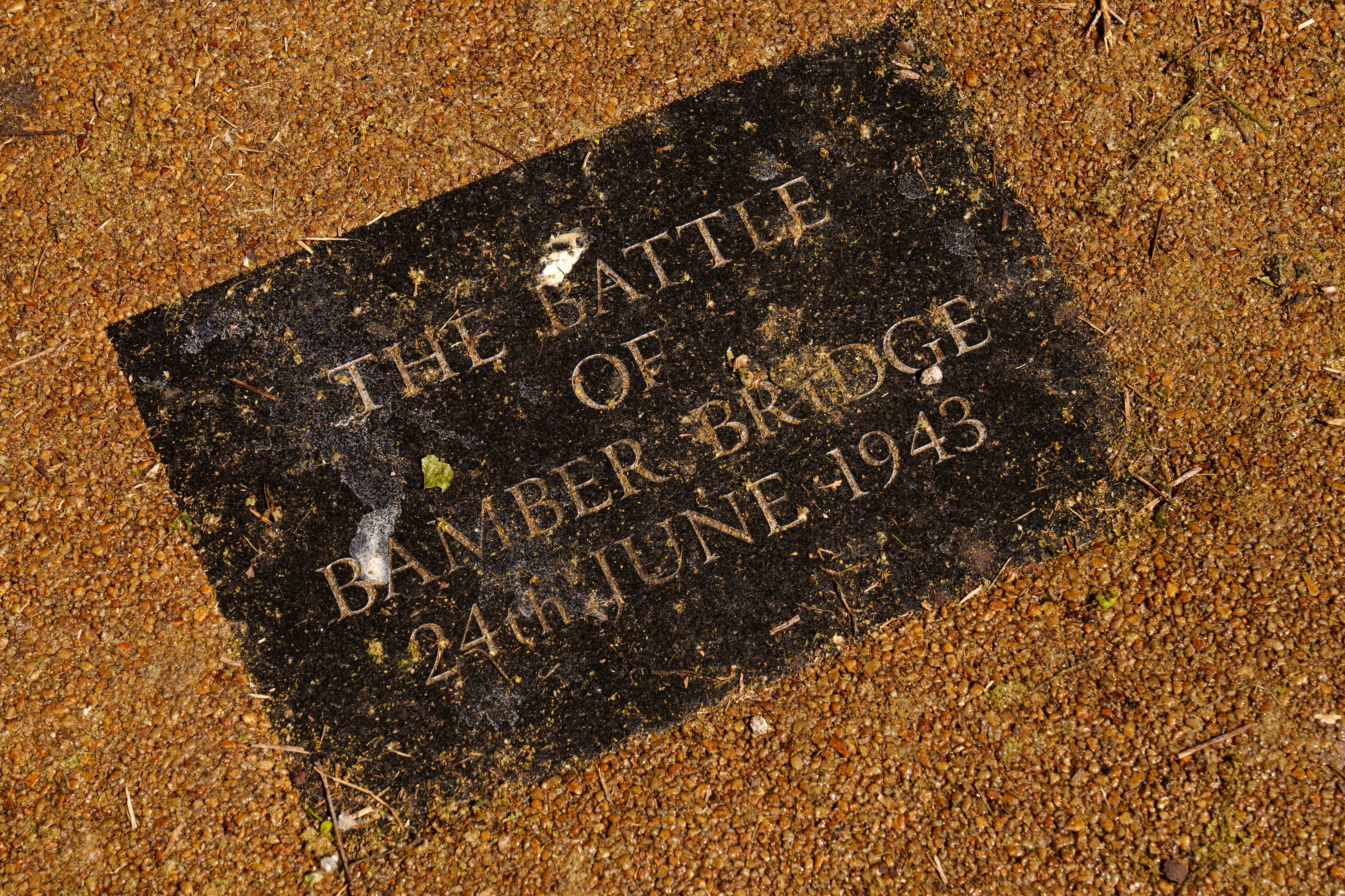 A sign detailing the Battle of Bamber Bridge is seen outside the Ye Olde Hob Inn in Bamber Bridge near Preston, England, Wednesday, June 7, 2023.