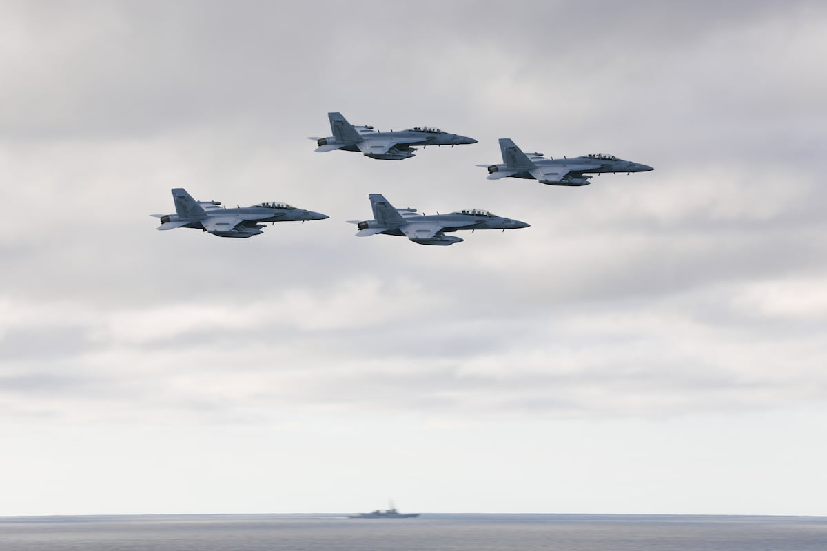 Navy pronounces missing EA-18G Growler jet aviators deceased