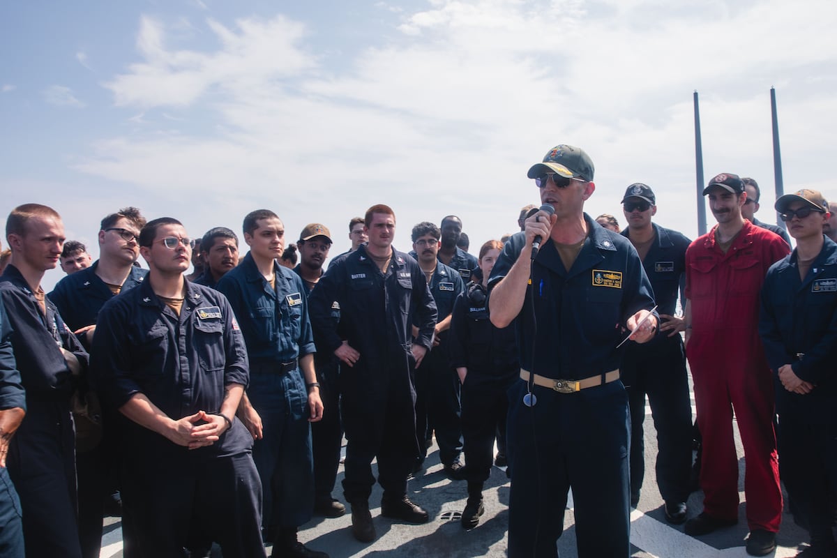 Navy fires commanding officer of destroyer John S. McCain