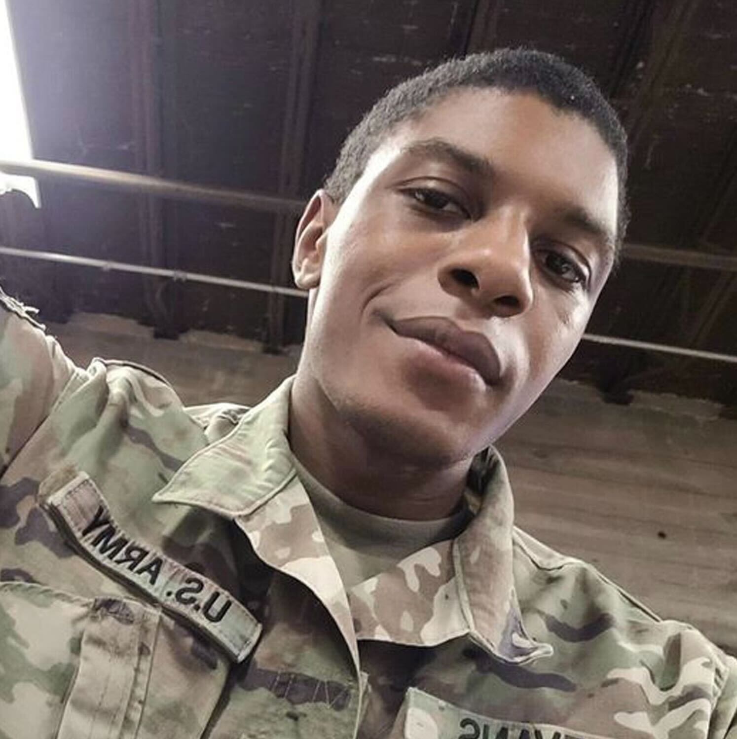 Texas Army National Guard Spc. Bishop E. Evans