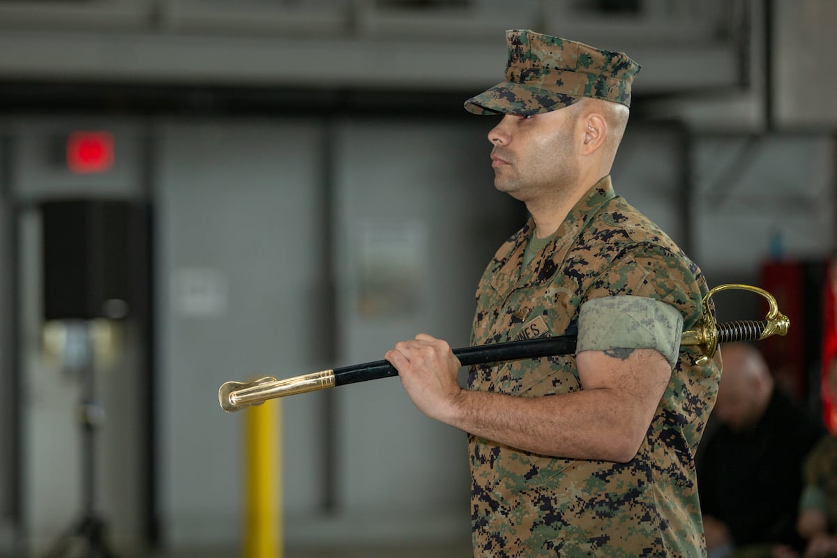 Marine sergeant major busted down for wearing nine unauthorized awards