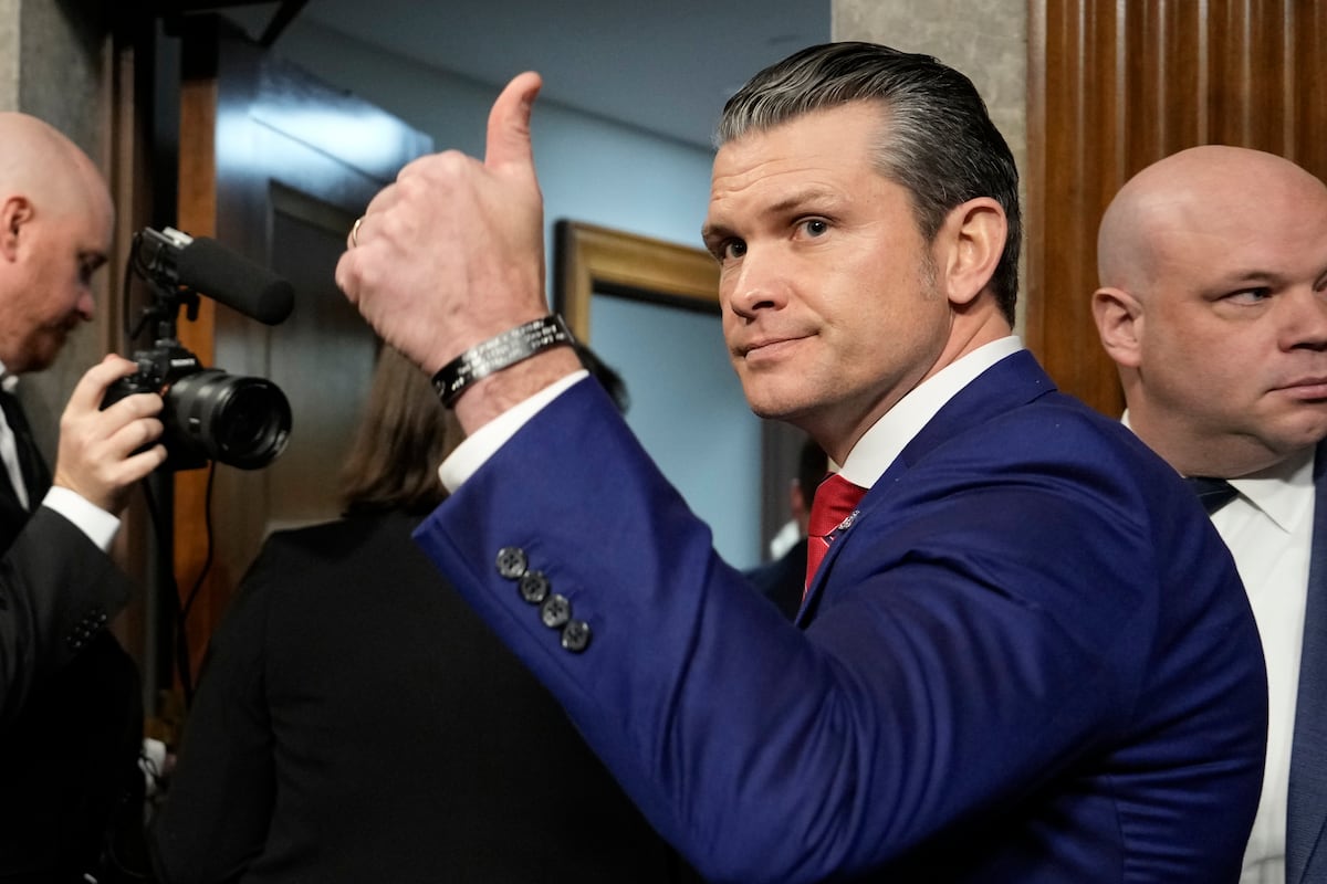 Hegseth confirmed as next defense secretary by narrow Senate vote