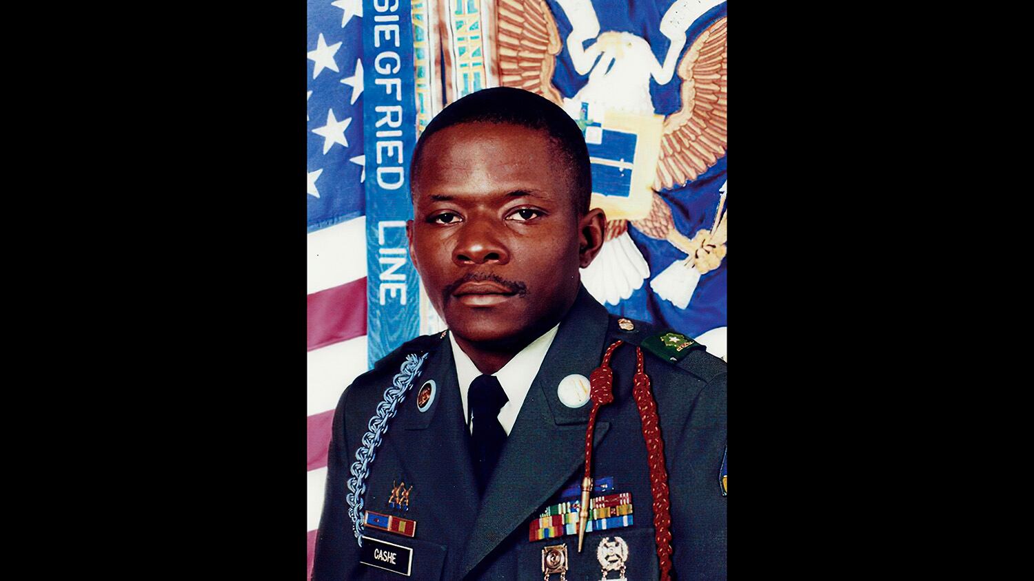 This undated image provided by the U.S. Army, shows Alwyn C. Cashe.