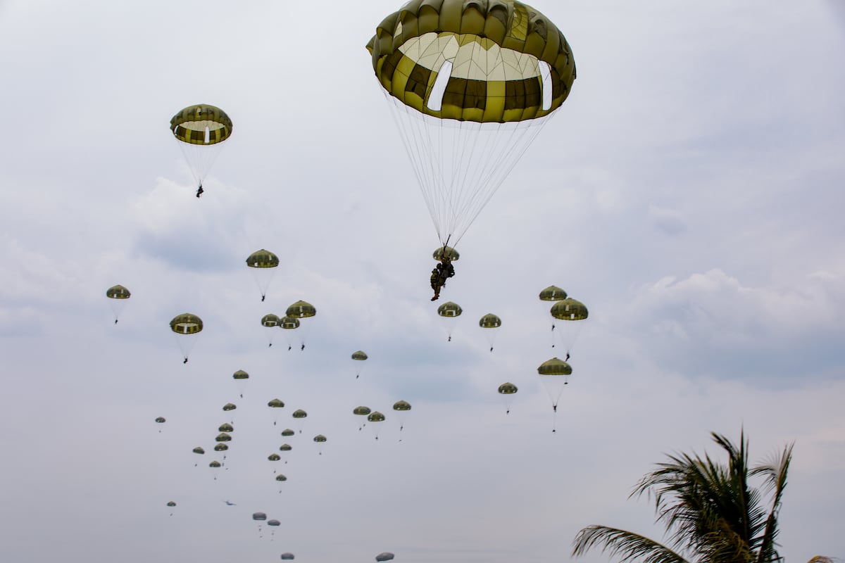 Airborne assault comes to Super Garuda Shield exercise in Indonesia