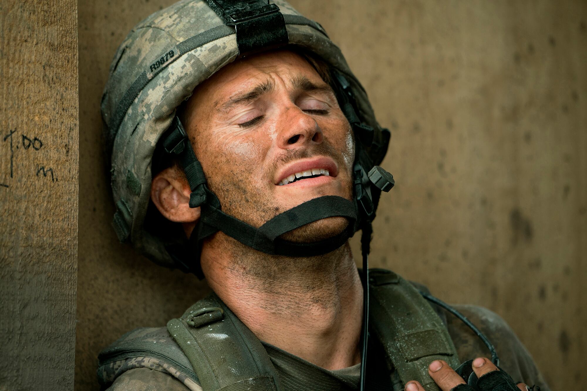 This image released by Screen Media shows Scott Eastwood in a scene from "The Outpost."