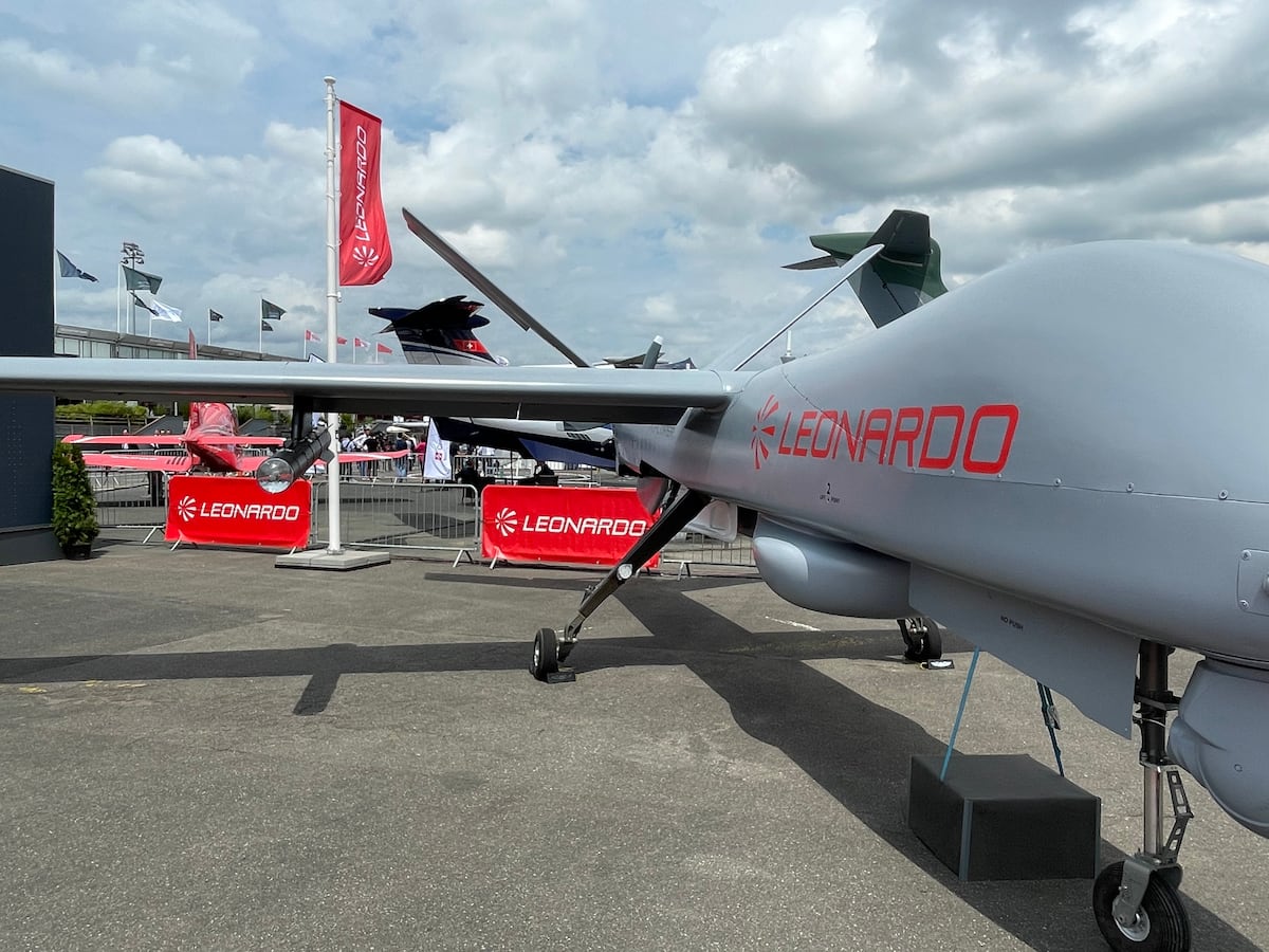 Leonardo debuts drone-mounted jammer to bamboozle air threats