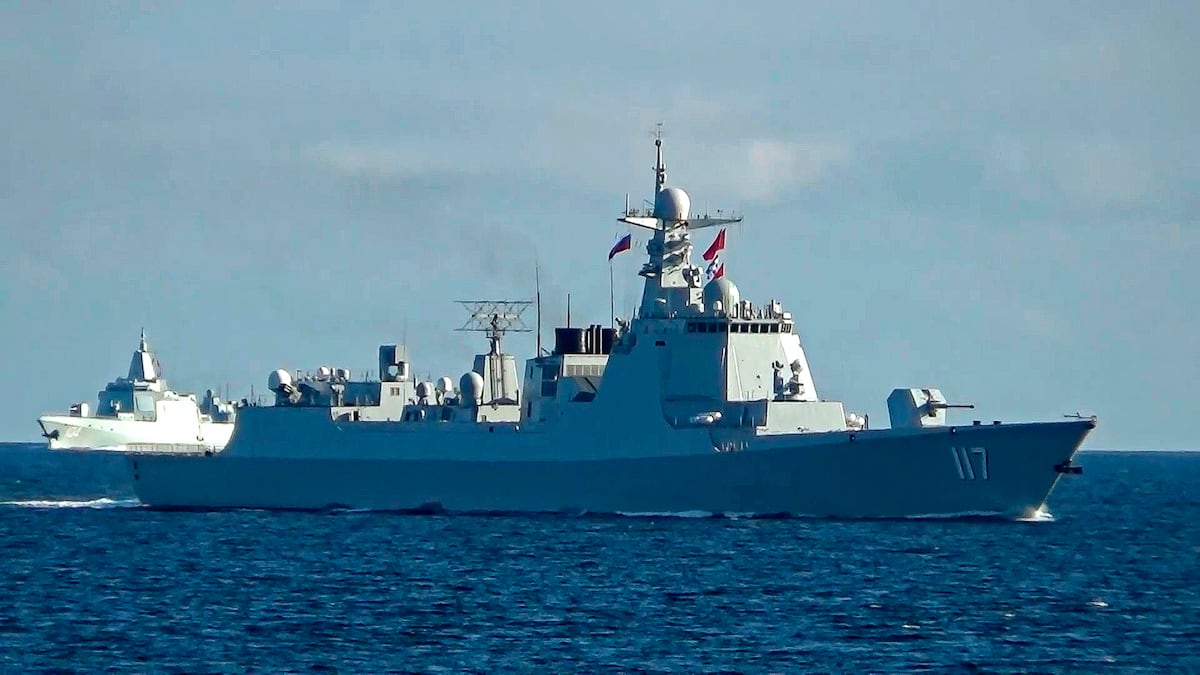 Russia launches massive naval drills with China