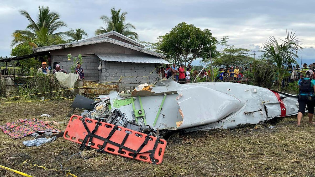 US Marine, 3 contractors killed in Philippines plane crash