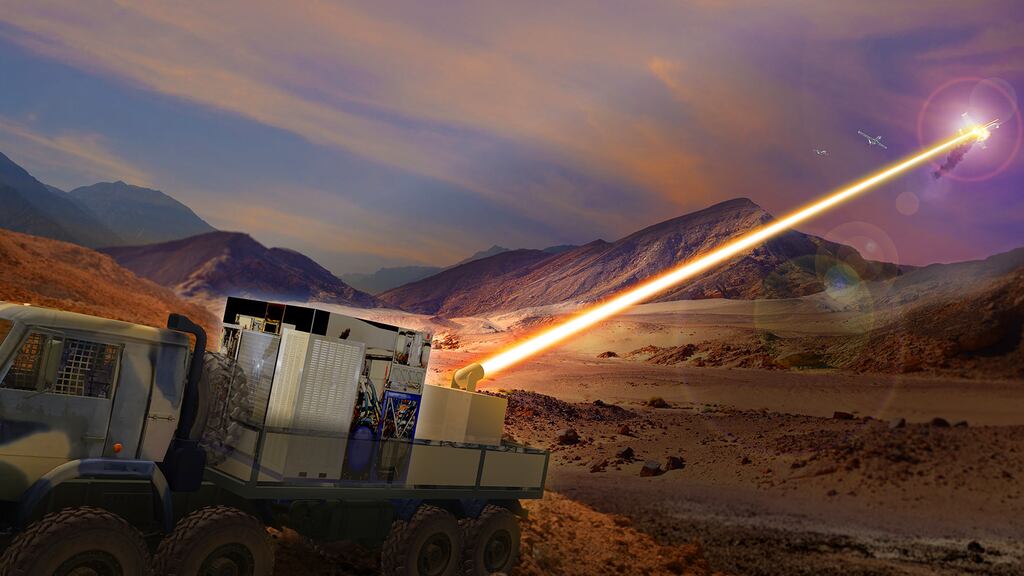 Northrop and Raytheon to compete to build laser weapon for short-range ...