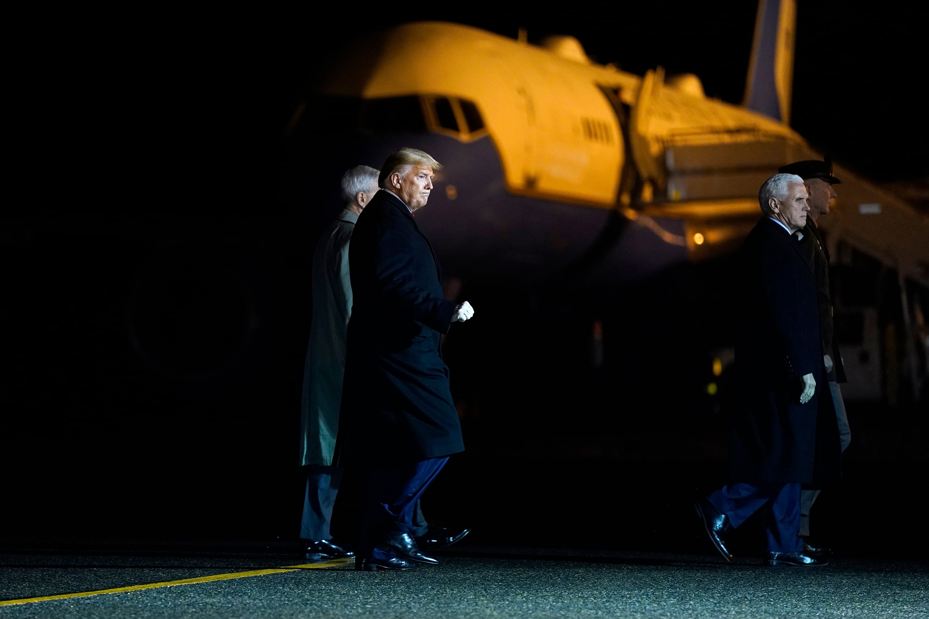 Trump, Pence, Dover AFB