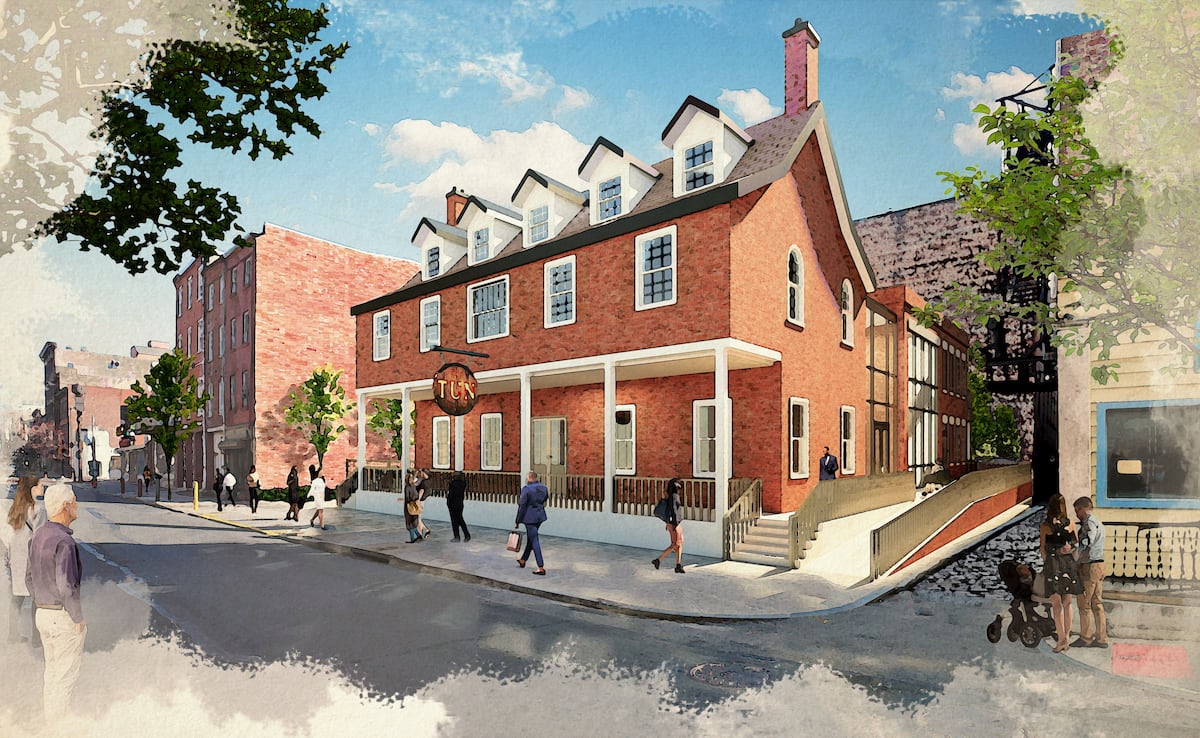 Group breaks ground on new Tun Tavern, birthplace of the Marine Corps